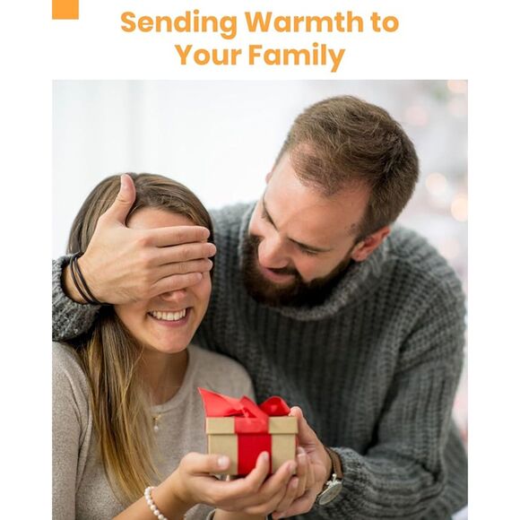 Mailbox Heated Scarf–5000mAH Rechargeable Electric Neck Warmer - Picture 6 of 7